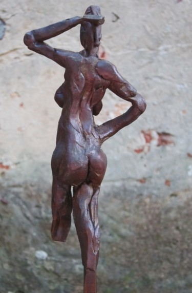 Sculpture intitulée "2011 SILHOUETTE FEM…" par Michel Moskovtchenko, Œuvre d'art originale, Métaux