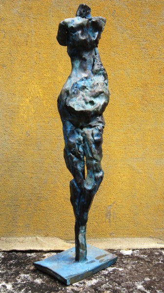Sculpture titled "FEMME ARBRE" by Michel Moskovtchenko, Original Artwork, Metals
