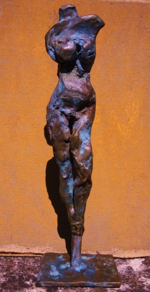 Sculpture intitulée "LA VENUS DE ROUSSIL…" par Michel Moskovtchenko, Œuvre d'art originale, Métaux