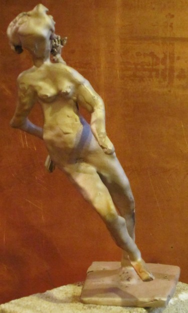 Sculpture intitulée "LE VIRAGE" par Michel Moskovtchenko, Œuvre d'art originale, Métaux