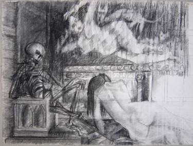 CAUCHEMAR 56x40 cm ©1981 par Michel Moskovtchenko