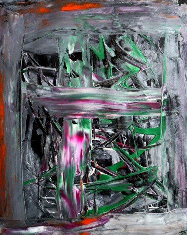 Ce qui est Éphémère II Peinture intitulée "Ce qui est Éphémère…" par Moti, Œuvre d'art originale, Acrylique