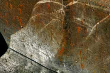 Photographie intitulée "Réflexion rouillée.…" par Pascal Moulin, Œuvre d'art originale