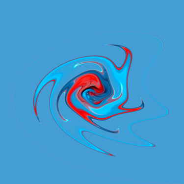 Цифровое искусство под названием "Spirale 133.jpg" - Pascal Moulin, Подлинное произведение искусства, 2D Цифровая Работа