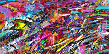 Digital Arts titled "Cascade.jpg" by Pascal Moulin, Original Artwork, 2D Digital Work
