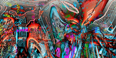 Arte digital titulada "Subatomique.jpg" por Pascal Moulin, Obra de arte original, Trabajo Digital 2D