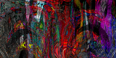 Arts numériques intitulée "Blasphemy.jpg" par Pascal Moulin, Œuvre d'art originale, Travail numérique 2D