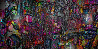 Arte digitale intitolato "Digital Mind.jpg" da Pascal Moulin, Opera d'arte originale, Lavoro digitale 2D