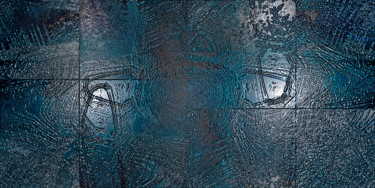 Digital Arts titled "Bleu glacial.jpg" by Pascal Moulin, Original Artwork, 2D Digital Work