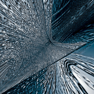 Arts numériques intitulée "Carré glacé.jpg" par Pascal Moulin, Œuvre d'art originale, Travail numérique 2D