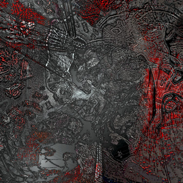 Digital Arts με τίτλο "Grey underground.jpg" από Pascal Moulin, Αυθεντικά έργα τέχνης, 2D ψηφιακή εργασία