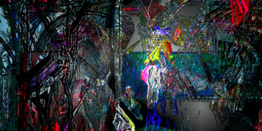 Artes digitais intitulada "Beyong the medium.j…" por Pascal Moulin, Obras de arte originais, Trabalho Digital 2D