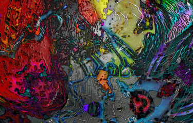 Digitale Kunst getiteld "Negative zone.jpg" door Pascal Moulin, Origineel Kunstwerk, 2D Digital Work