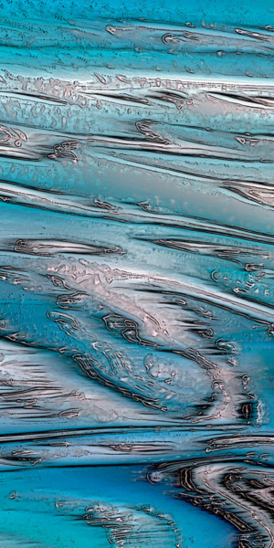 Arts numériques intitulée "Floating ice.jpg" par Pascal Moulin, Œuvre d'art originale, Travail numérique 2D