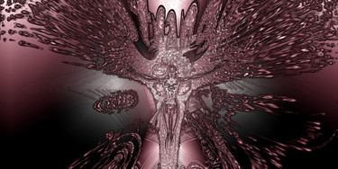 Arts numériques intitulée "Red phœnix.jpg" par Pascal Moulin, Œuvre d'art originale, Travail numérique 2D