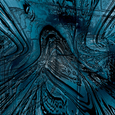 Arts numériques intitulée "Vaguement.jpg" par Pascal Moulin, Œuvre d'art originale, Travail numérique 2D