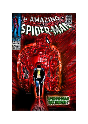 Digital Arts titled "The Amazing Spider-…" by Pascal Moulin, Original Artwork, 2D Digital Work