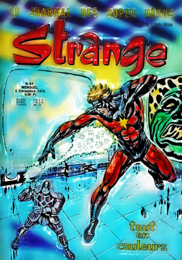 Digital Arts titled "Strange 84 revival" by Pascal Moulin, Original Artwork, 2D Digital Work
