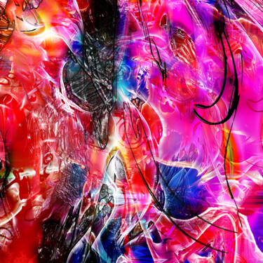 Digital Arts titled "ENCORE-À-CÔTÉ-33" by Pascal Moulin, Original Artwork, 2D Digital Work