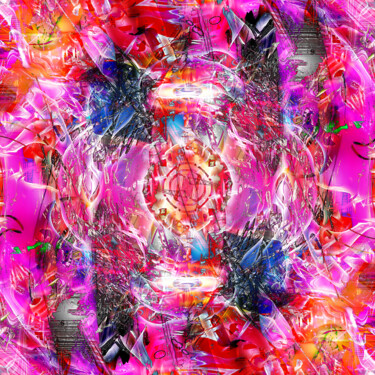 Digital Arts titled "ENCORE-À-CÔTÉ-34" by Pascal Moulin, Original Artwork, 2D Digital Work