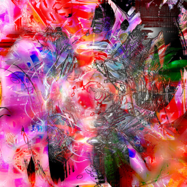 Digital Arts titled "ENCORE-À-CÔTÉ-35" by Pascal Moulin, Original Artwork, 2D Digital Work