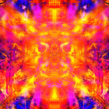 Digital Arts titled "ENCORE-À-CÔTÉ-40" by Pascal Moulin, Original Artwork, 2D Digital Work