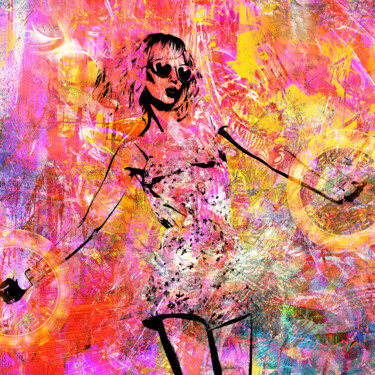 Arte digital titulada "PERNILLE 7" por Pascal Moulin, Obra de arte original, Trabajo Digital 2D