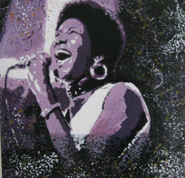 Painting titled "aretha.jpg" by M.Parra, Original Artwork, Other