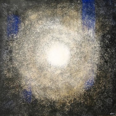 Peinture intitulée "Galaxie 1" par Marielle Bonnefoi-Peterson, Œuvre d'art originale