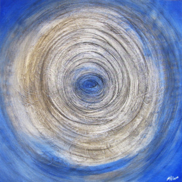 Peinture intitulée "vortex 1" par Marielle Bonnefoi-Peterson, Œuvre d'art originale