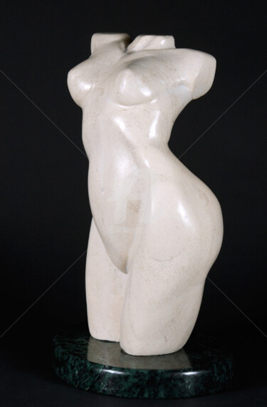 Escultura titulada "GRACE" por Marie-Pierre Philippe-Lohézic (MPPL-ART), Obra de arte original, Piedra