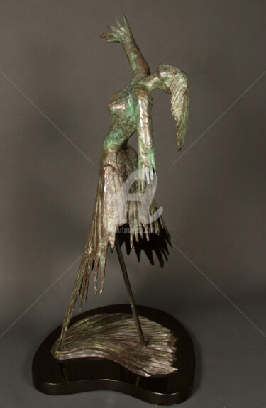 Escultura intitulada "MASQUARADE" por Marie-Pierre Philippe-Lohézic (MPPL-ART), Obras de arte originais, Bronze