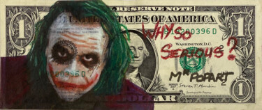 Dessin intitulée "Joker - Why so seri…" par Mr Popart, Œuvre d'art originale, Crayon