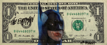 Desenho intitulada "The Batman" por Mr Popart, Obras de arte originais, Lápis