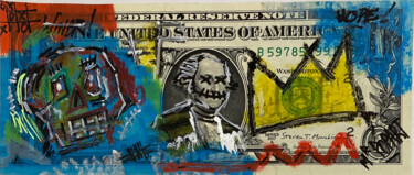 "street basquiat ins…" başlıklı Resim Mr Popart tarafından, Orijinal sanat, Akrilik