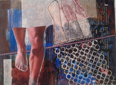 Colagens intitulada "Serie 0517 I" por Robson Jordao, Obras de arte originais
