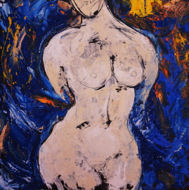 Painting titled "Astarté" by M. Rafael Sánchez, Original Artwork, Other