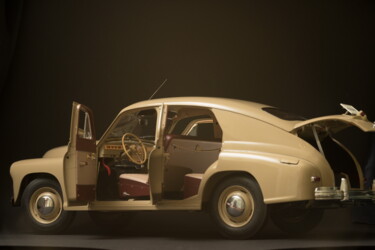 Photography titled "Soviet retro car Ga…" by Mrivserg, Original Artwork, Digital Photography