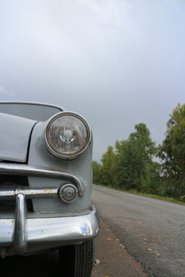 Fotografie getiteld "car retro chrome he…" door Mrivserg, Origineel Kunstwerk, Digitale fotografie