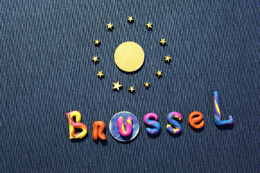 Fotografie getiteld "Brussels capital of…" door Mrivserg, Origineel Kunstwerk, Digitale fotografie