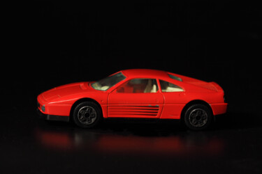 Fotografía titulada "RED Ferrari" por Mrivserg, Obra de arte original, Fotografía digital