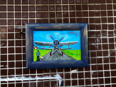 Schilderij getiteld "In flight" door Mrivserg, Origineel Kunstwerk, Acryl