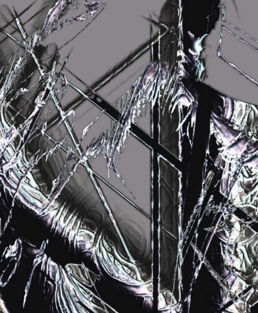 Digitale Kunst mit dem Titel "Ag Cobwebs" von Mrn, Original-Kunstwerk, 2D digitale Arbeit