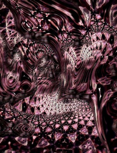 Digitale Kunst mit dem Titel "Geometric Abstracti…" von Mrn, Original-Kunstwerk, 2D digitale Arbeit