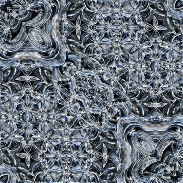 Digital Arts titled "Ice Knot" by Mrn, Original Artwork, 2D Digital Work