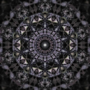 Digital Arts titled "Mellow Mandala" by Mrn, Original Artwork, 2D Digital Work