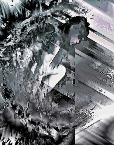 Photography titled "Moon Girl" by Mrn, Original Artwork, Manipulated Photography