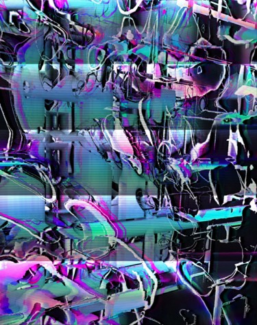 Digitale Kunst getiteld "Technophile's Bane" door Mrn, Origineel Kunstwerk, 2D Digital Work