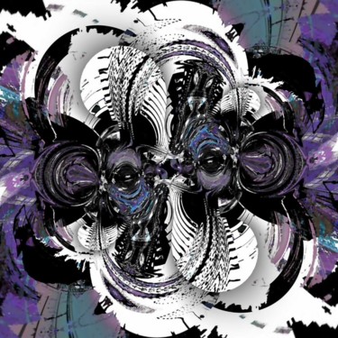 Twin Migraines Digital Arts titled "Twin Migraines" by Mrn, Original Art, 2D Digital Work