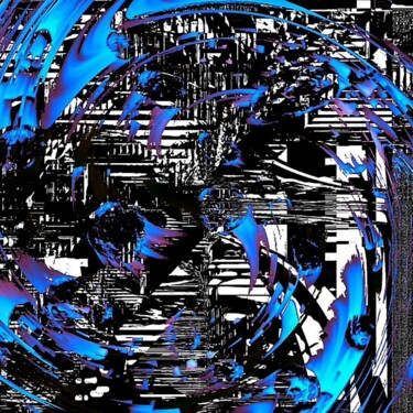 Digital Arts με τίτλο "Spin Cycle" από Mrn, Αυθεντικά έργα τέχνης, 2D ψηφιακή εργασία